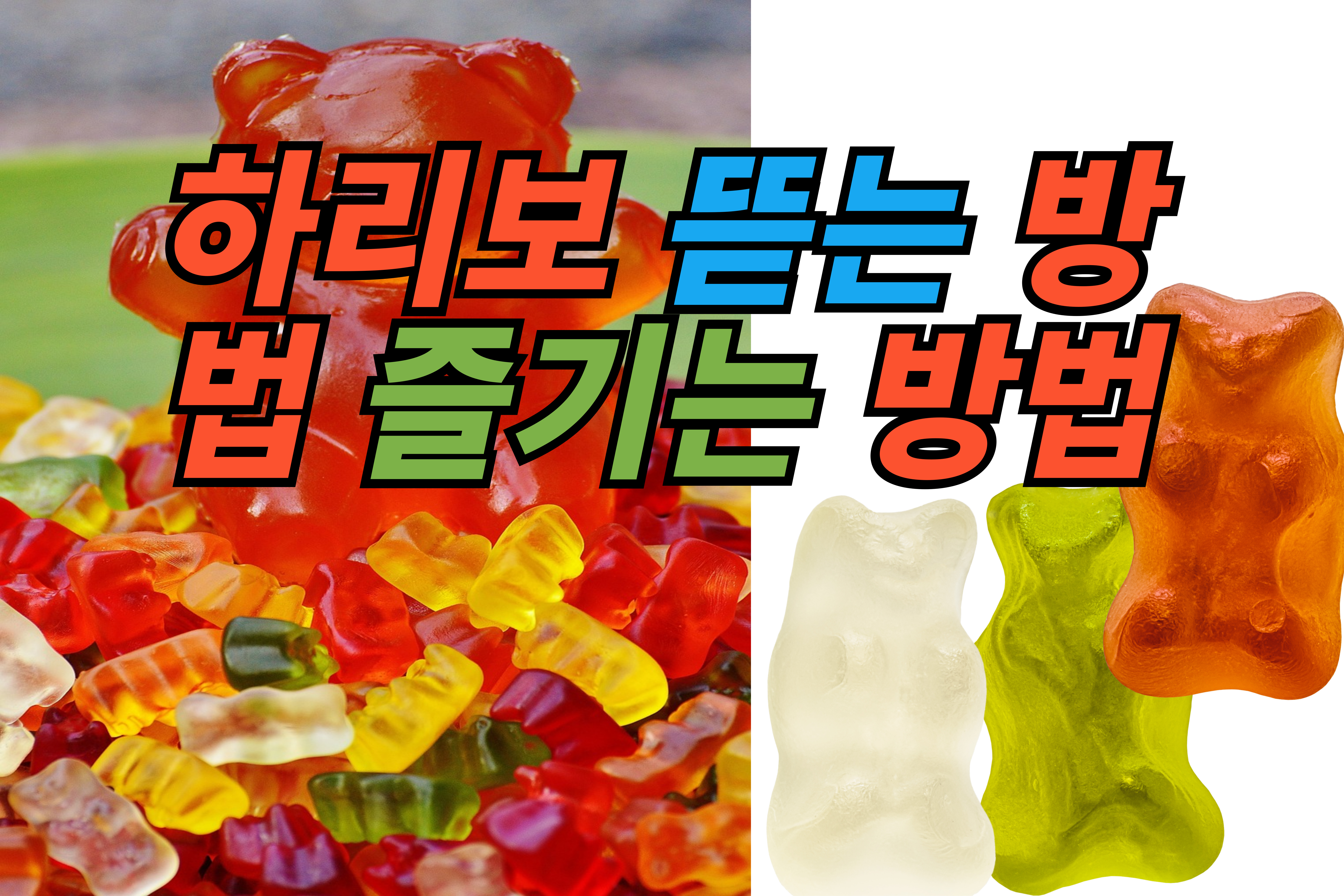 하리보- 뜯는- 방법-즐기는- 방법