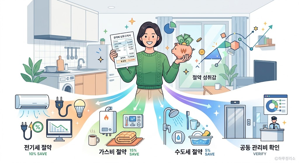 자취생 관리비 아끼는 방법 10가지 현실 절약법