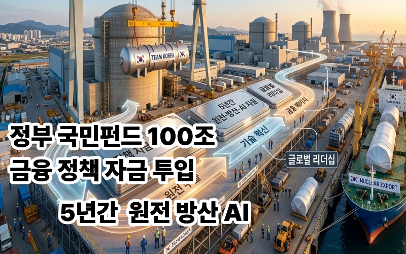 정부의 100조 원 규모 시장안정 프로그램을 통한 유동성 공급 및 증시 안정화 시각화