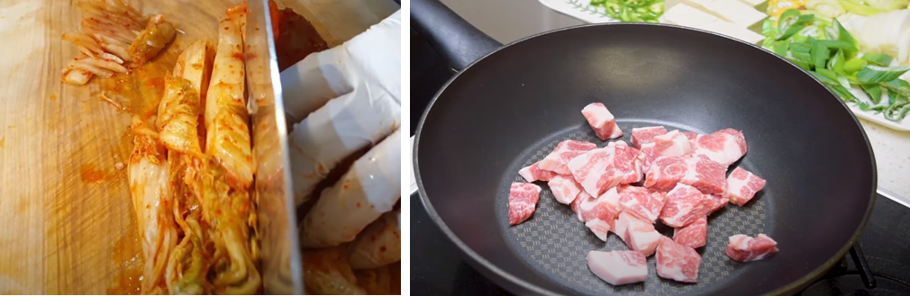 김치찌개-조리