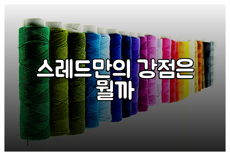 스레드만의 강점은 뭘까
