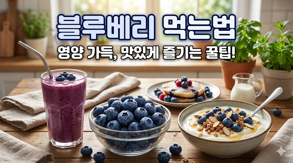 블루베리 먹는법