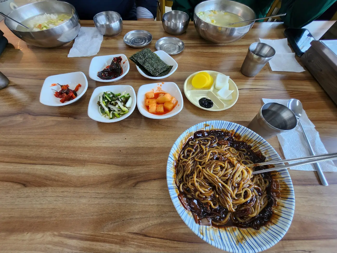 청진동 해장국_황태해장국과 짜장면