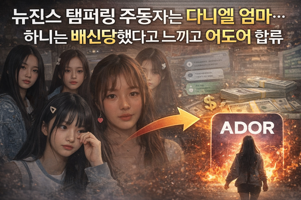 뉴진스 내분 진실, 다니엘 엄마가 주동자?