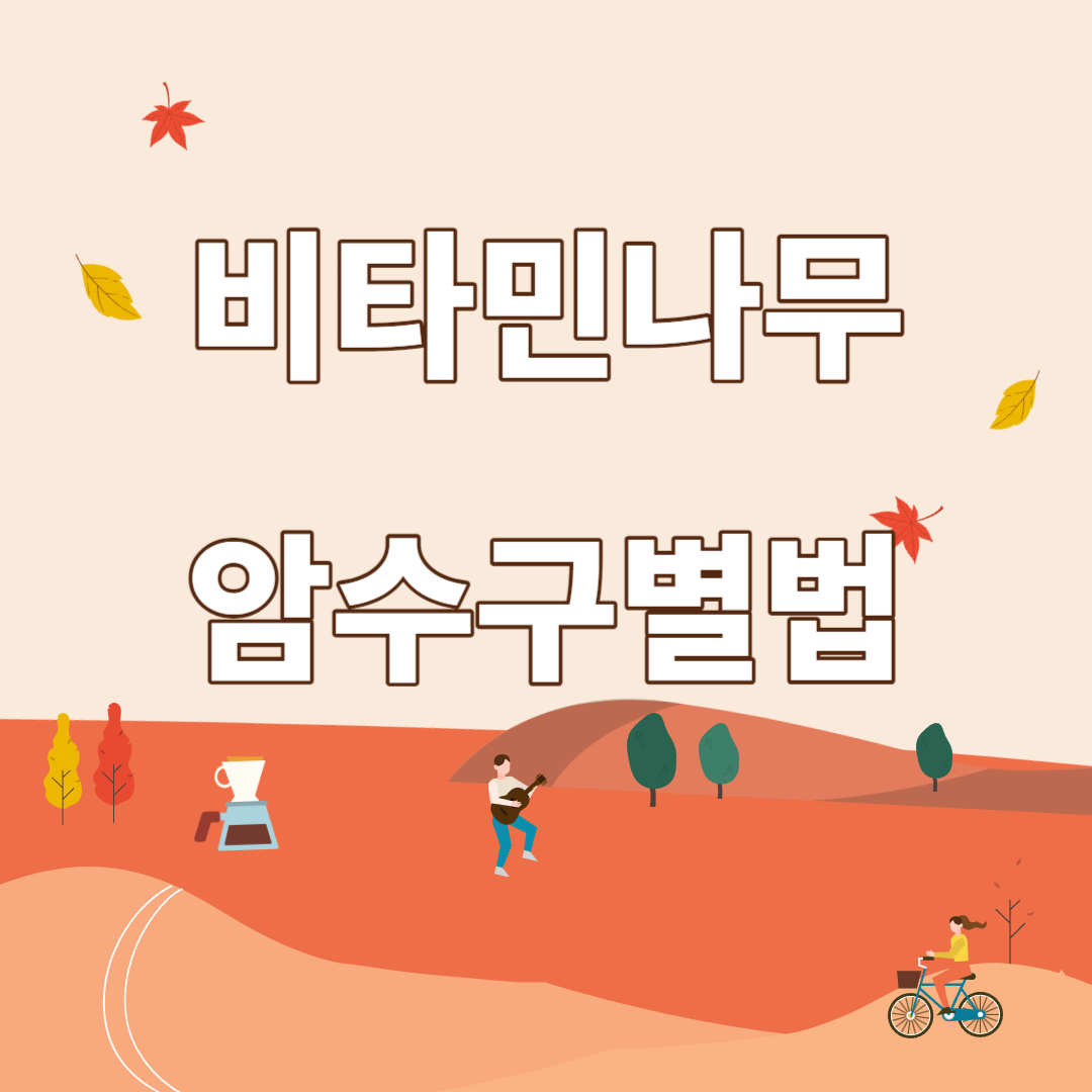 비타민나무-암수구별법