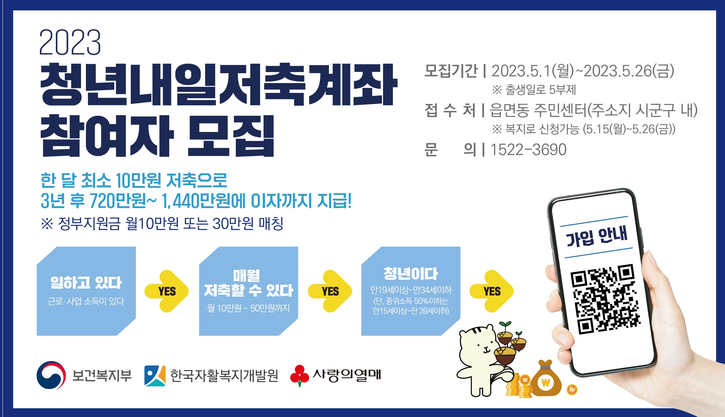 청년내일저축계좌 신청방법&#44; 자격조건-신청하기