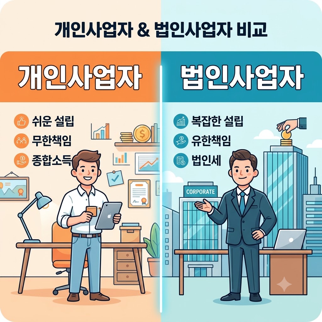 개인사업자 및 법인사업자