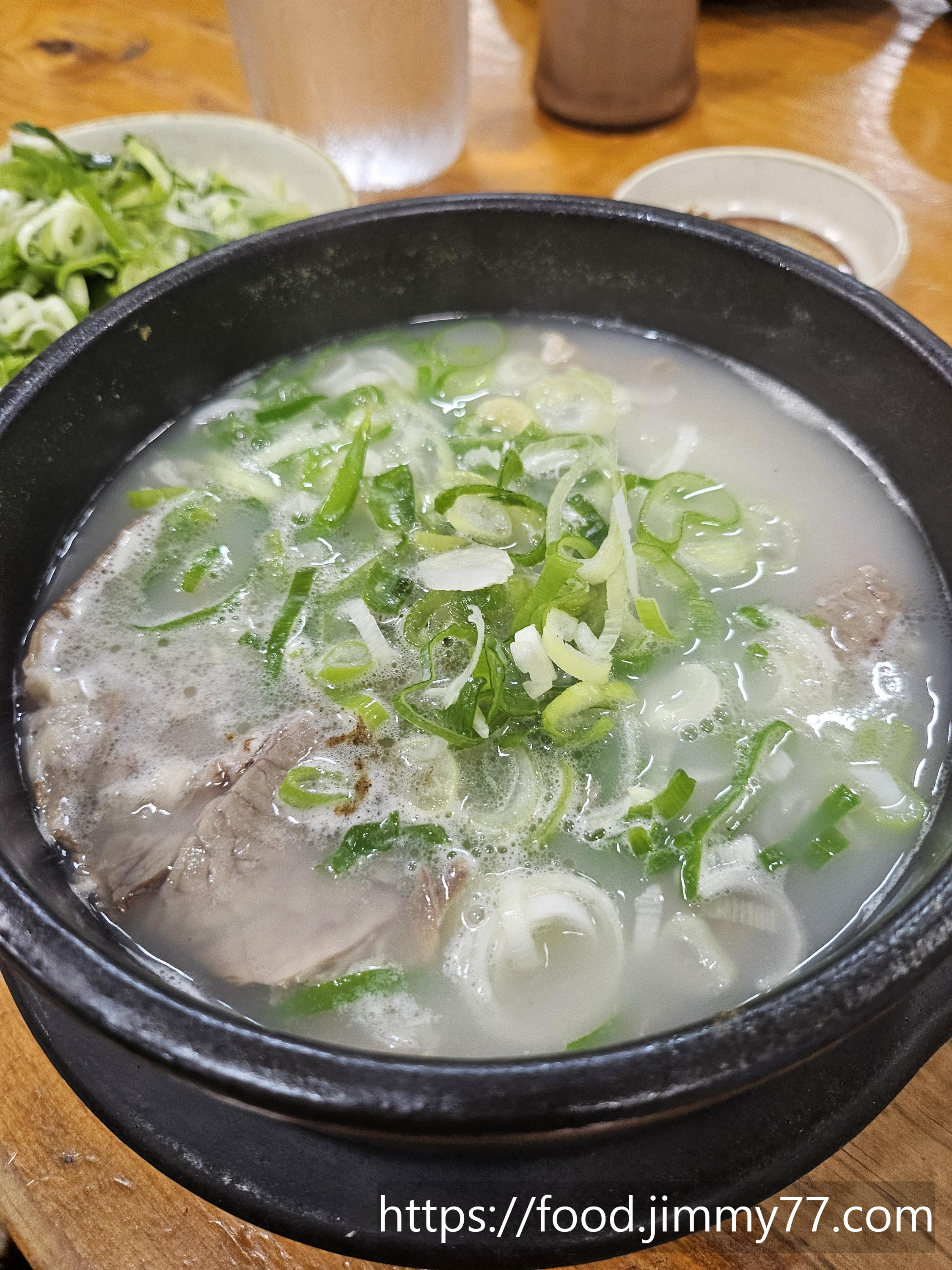 원조 장작불 곰탕