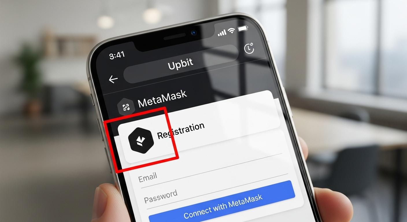 업비트 메타마스크 등록