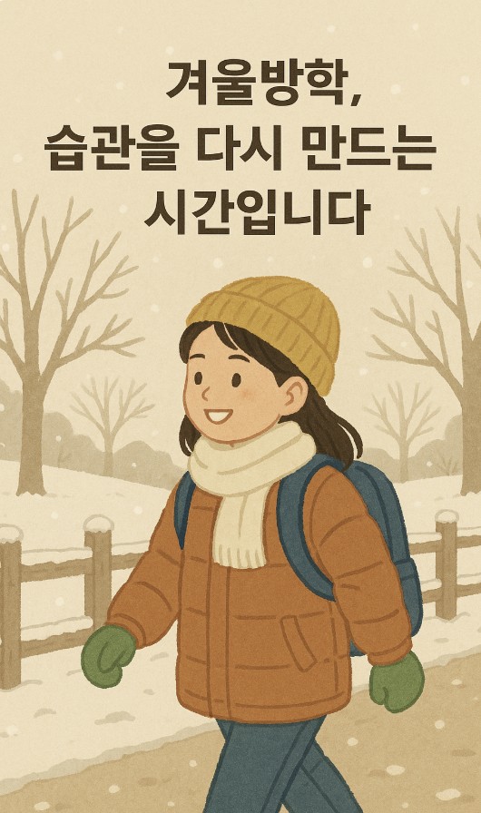겨울방학 습관 사진