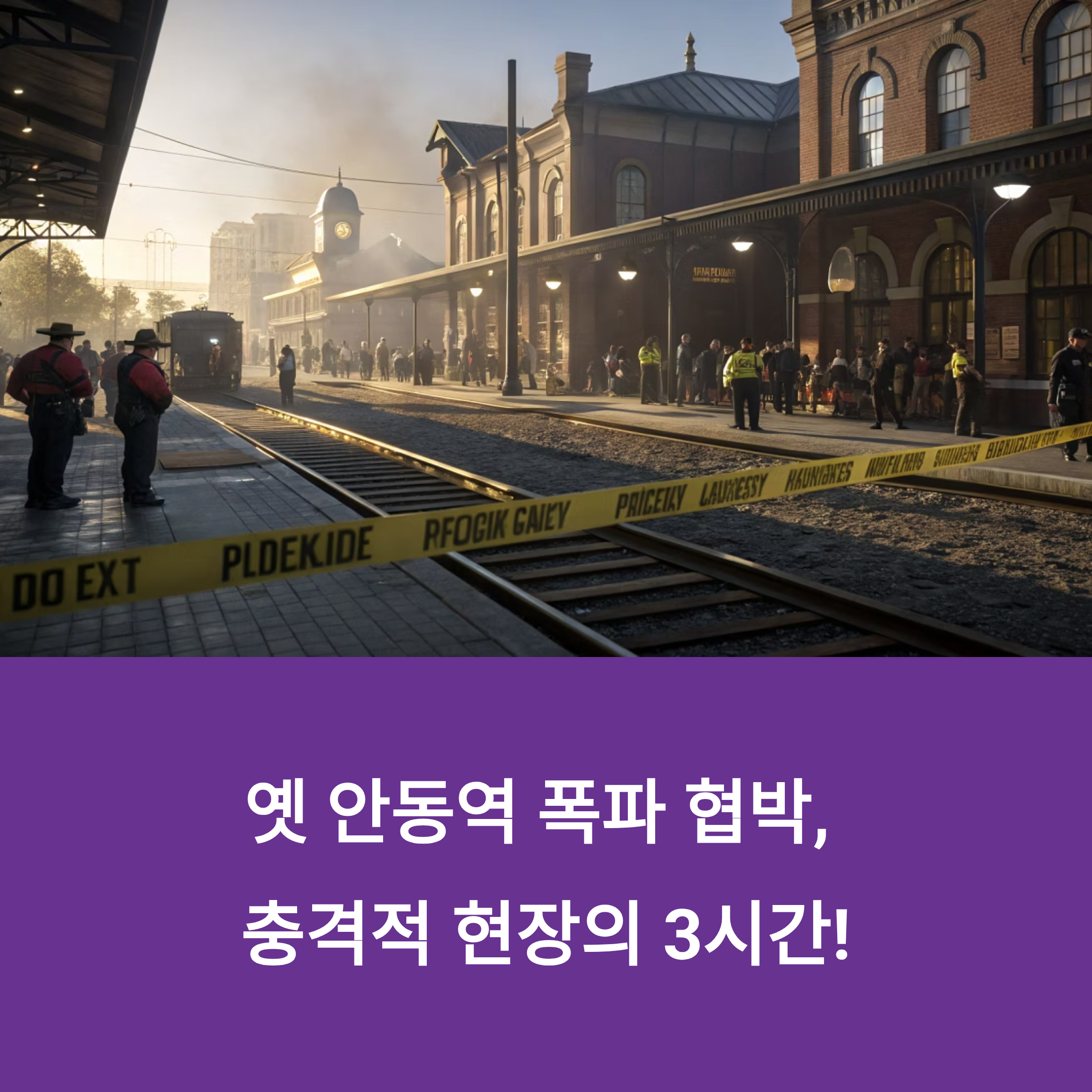 옛 안동역 폭발물 소동, '다큐 3일' 재회 모임이 겪은 충격적인 3시간의 진실