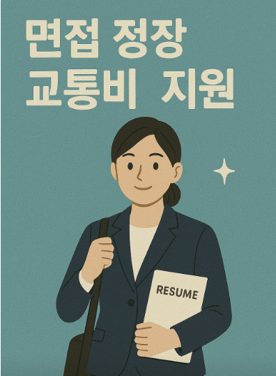 면접 정장·교통비 지원 실제 후기와 신청 꿀팁 관련 사진