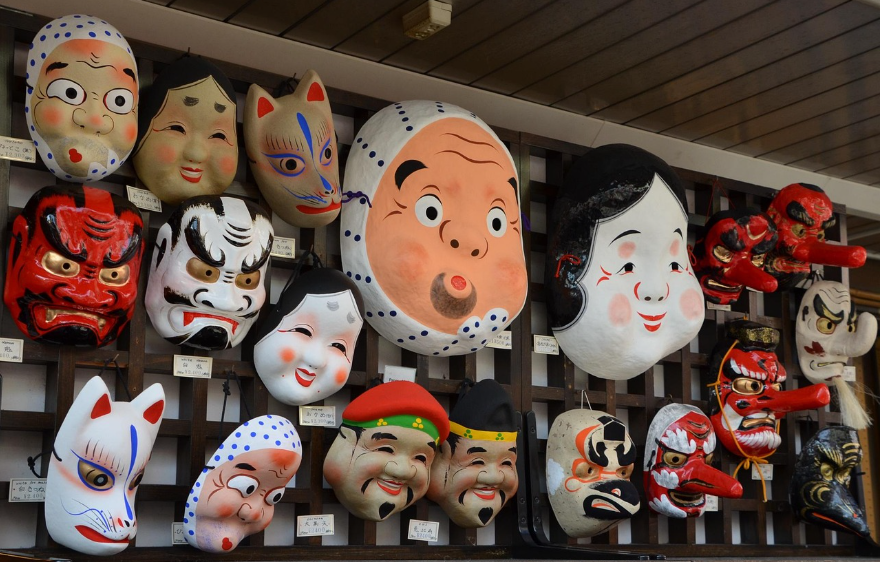 Masks, Japanese, Japan