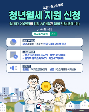 청년월세 지원신청