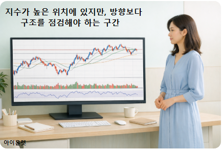 고점 구간에서 구조를 점검하는 장중 시장