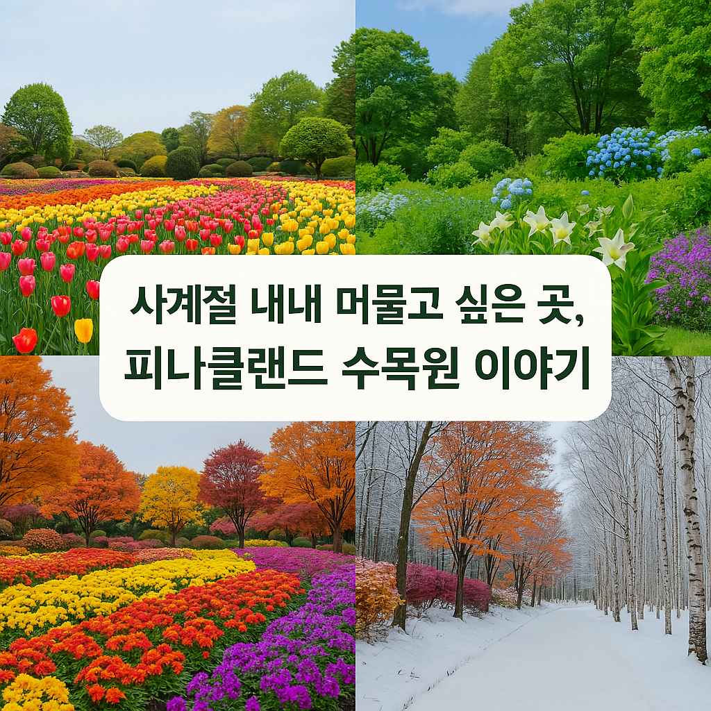 [충남 논산]사계절 내내 머물고 싶은 곳, 피나클랜드 수목원 이야기