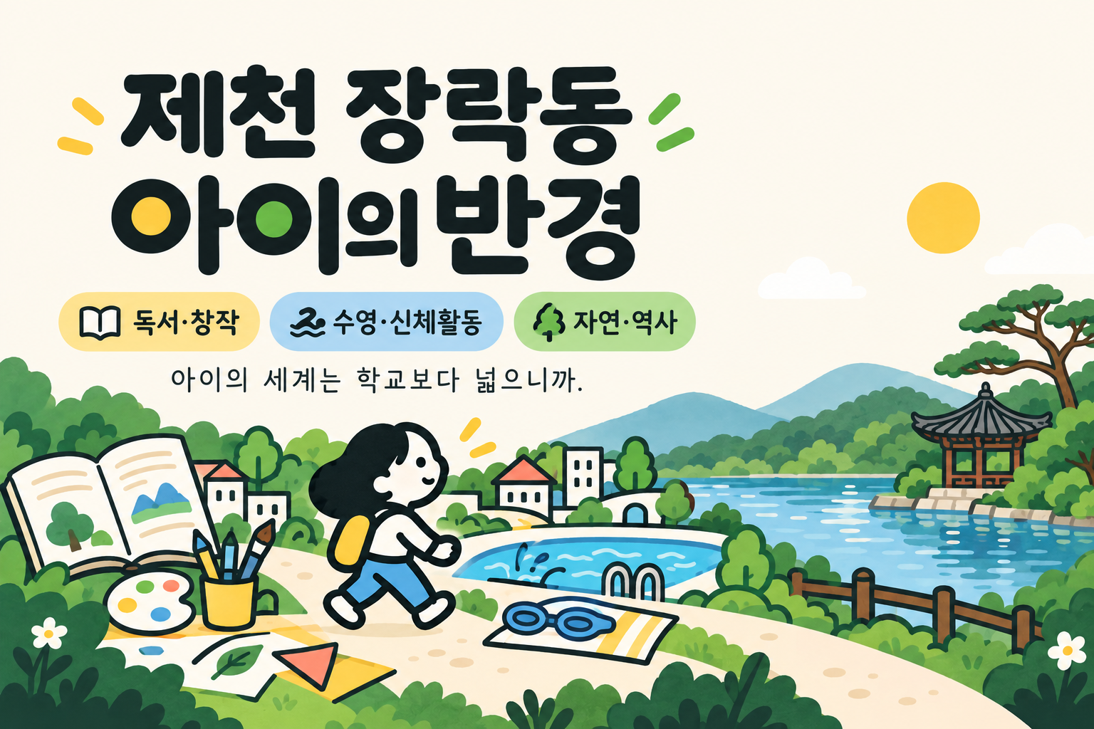 장락동 아이의 반경