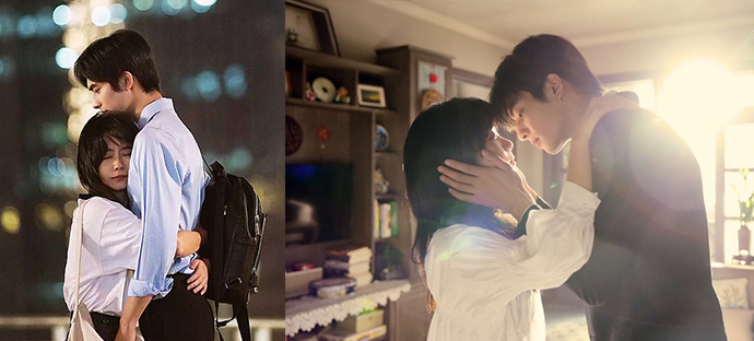 리젠젠-링샤오-포옹