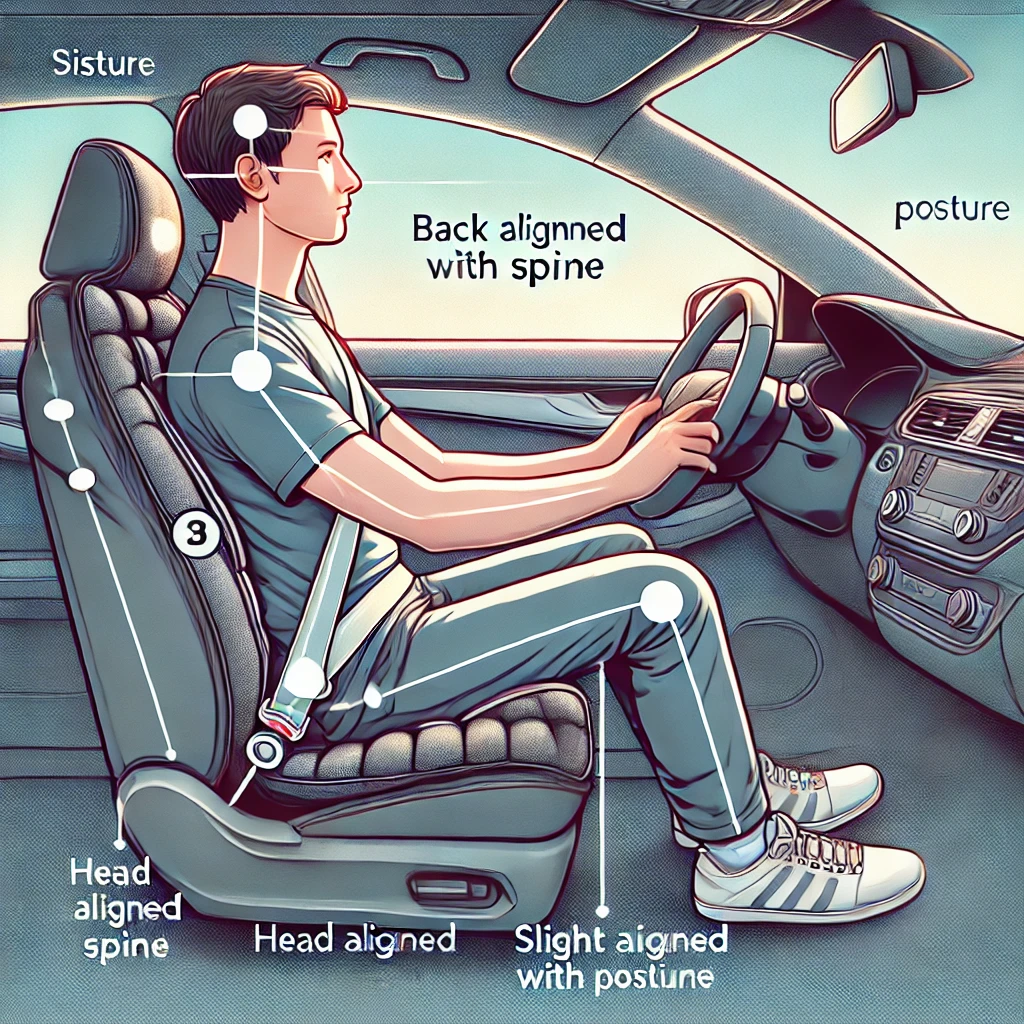장시간 운전 피로 줄이는 자세