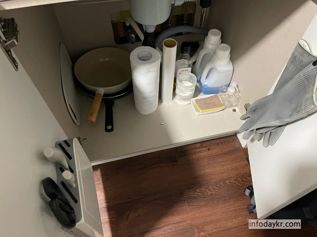 너의하루-주방-준비된-용품들