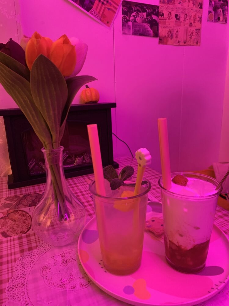 딸기&#44; 망고주스