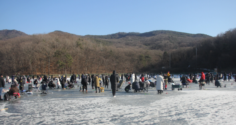 강화도 신선낚시터 빙어대잔치