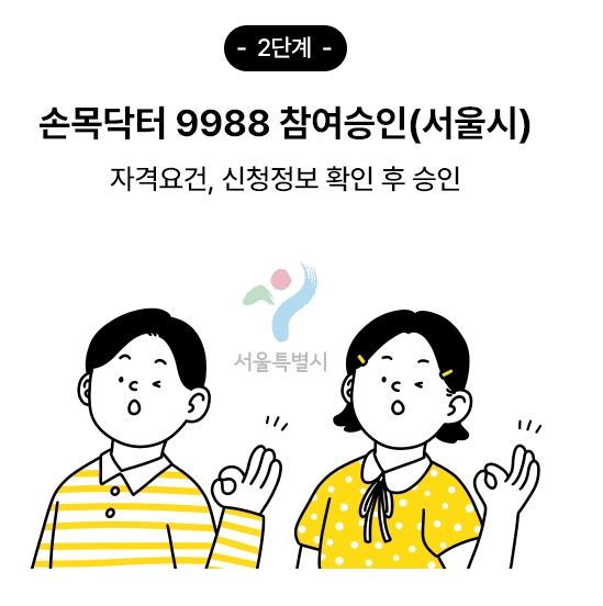 손목닥터9988 신청 후 심사 진행 안내