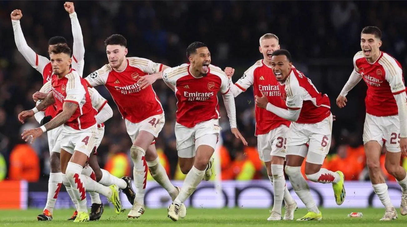 아스날-8강-진출-포르투-승부차기-챔스-챔피언스리그-16강-8강