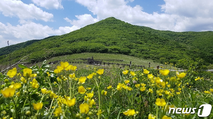 점봉산 등산지도