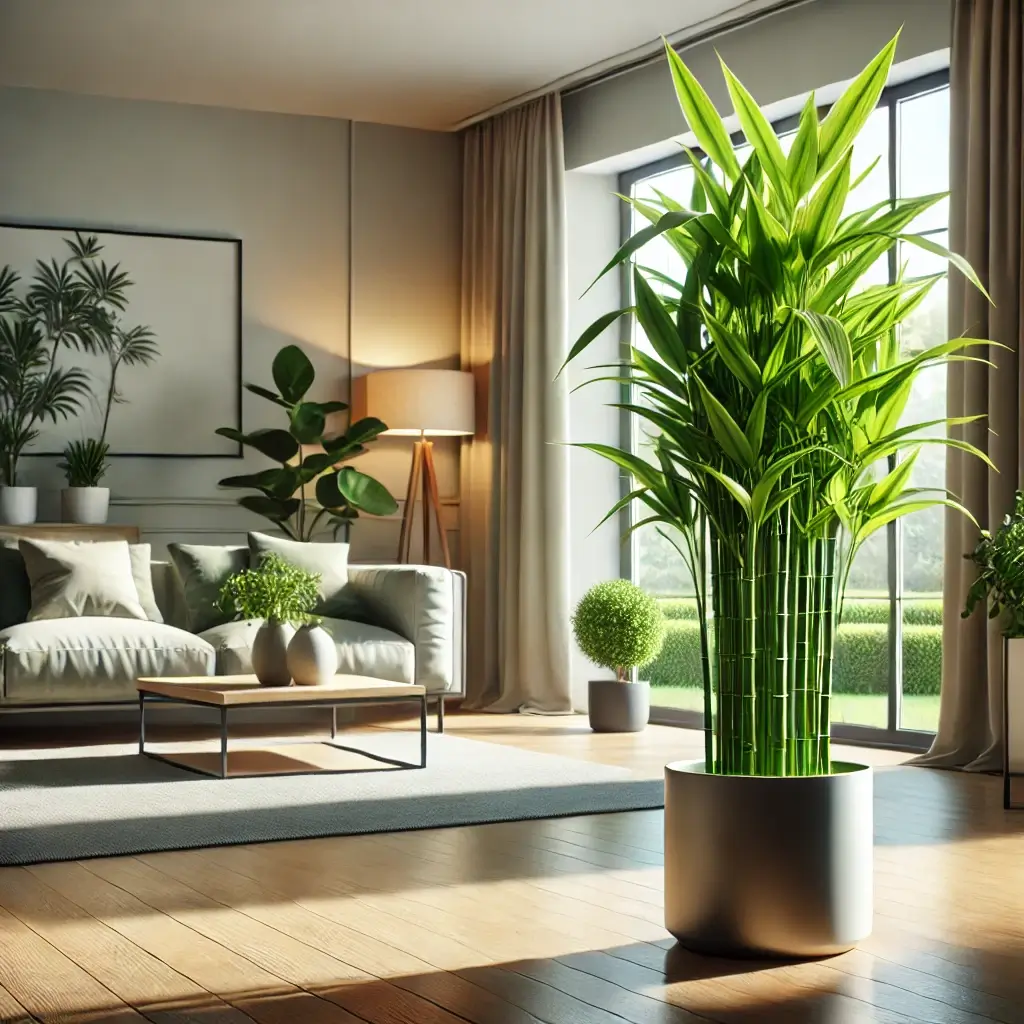 실내 공기 정화와 분위기 개선에 적합한 행운목 이미지