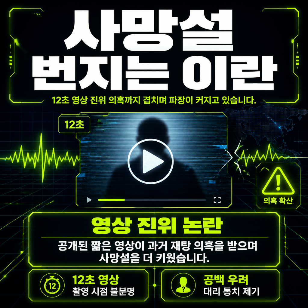 사망설 번지는 이란