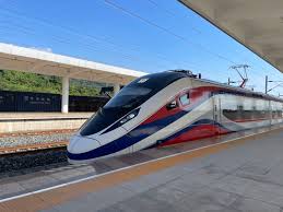 라오스 LCR 고속 열차 내/외부 사진