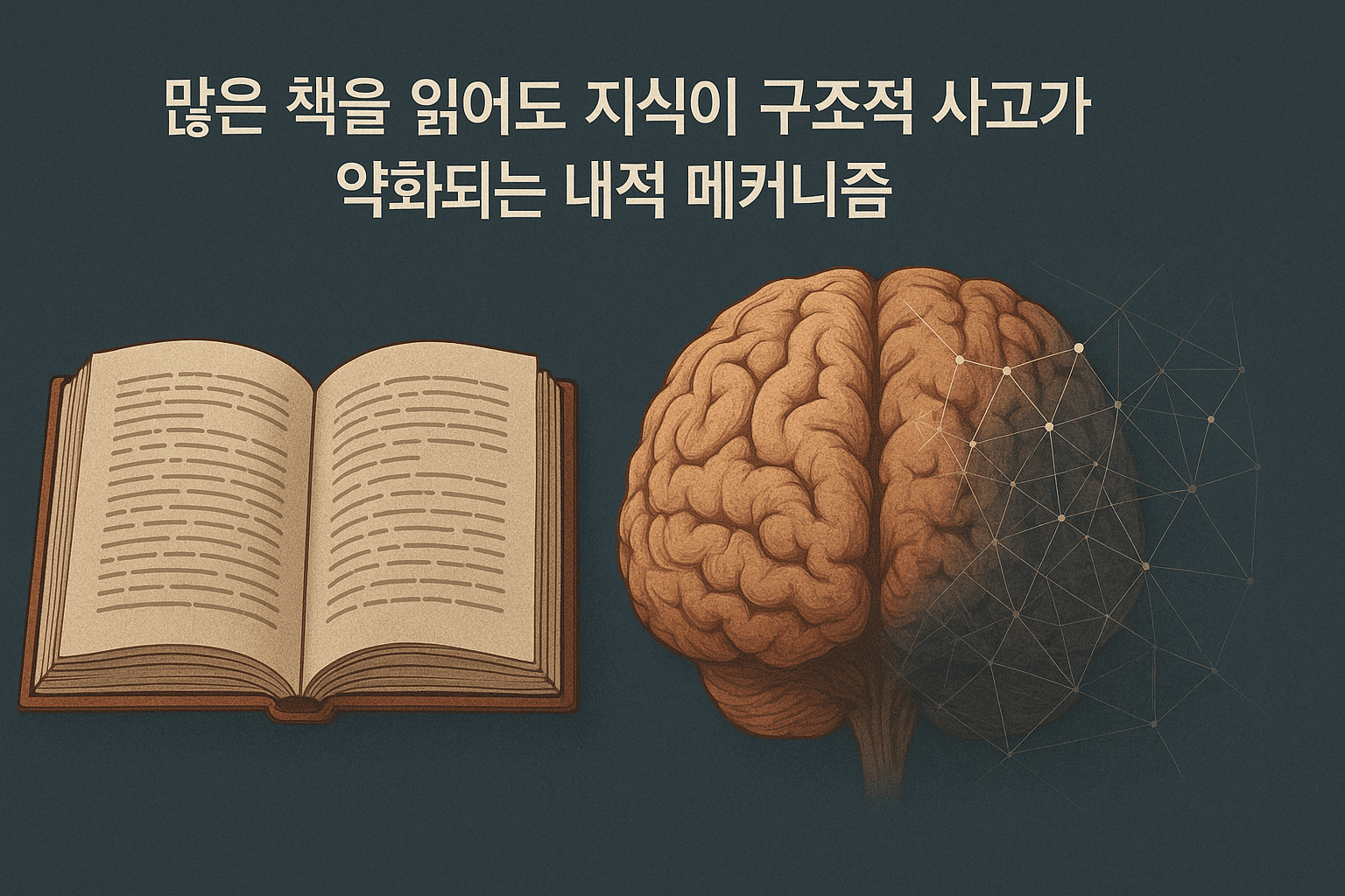 많은 책을 읽어도 지식이 사라지는 이유