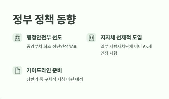 공무원 정년연장 65세 시행 시기 바로 보기 4