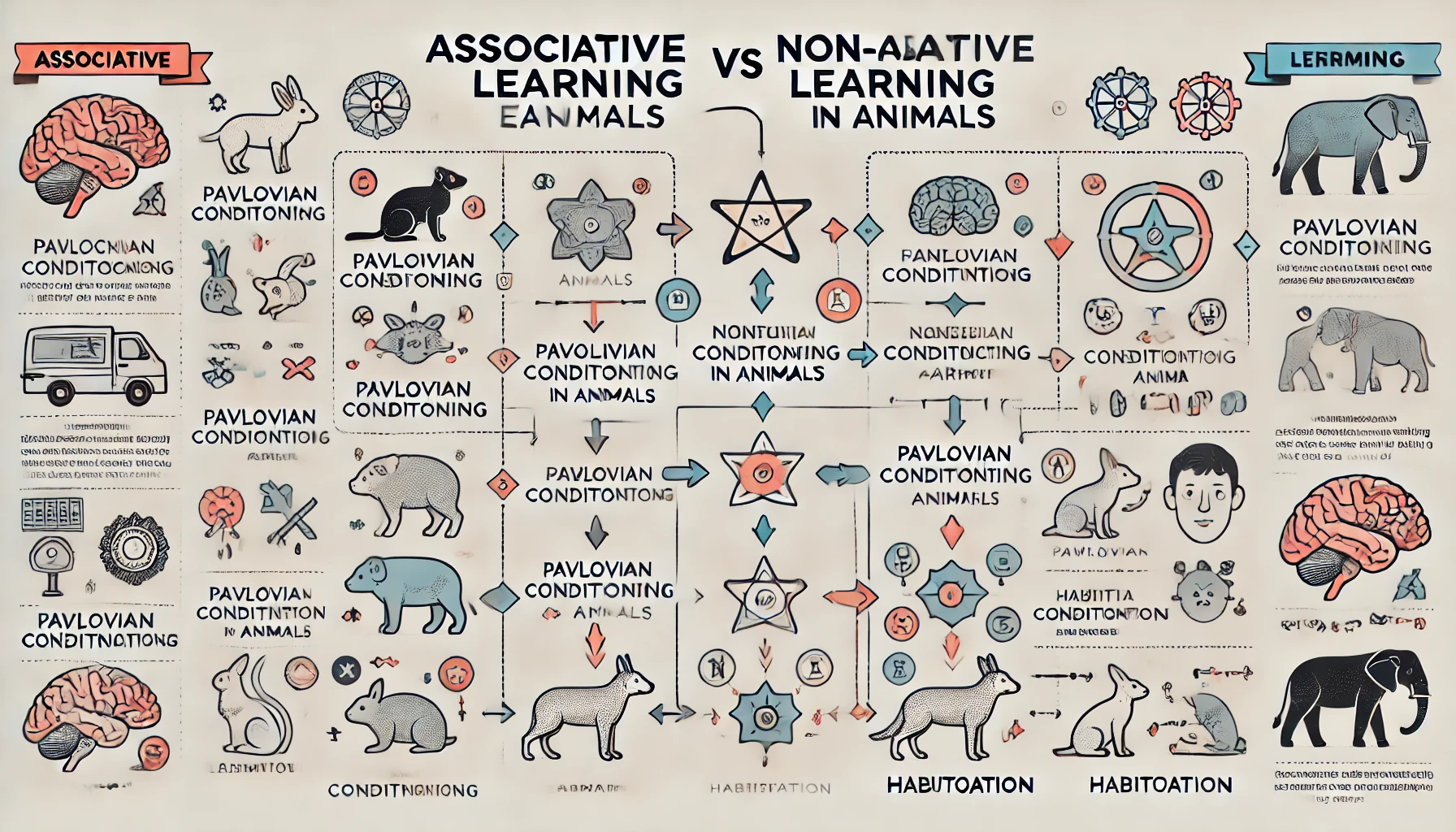 동물의 비연합 학습: 습관화와 민감화의 신경과학적 이해