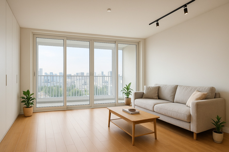 발코니 확장한 이미지