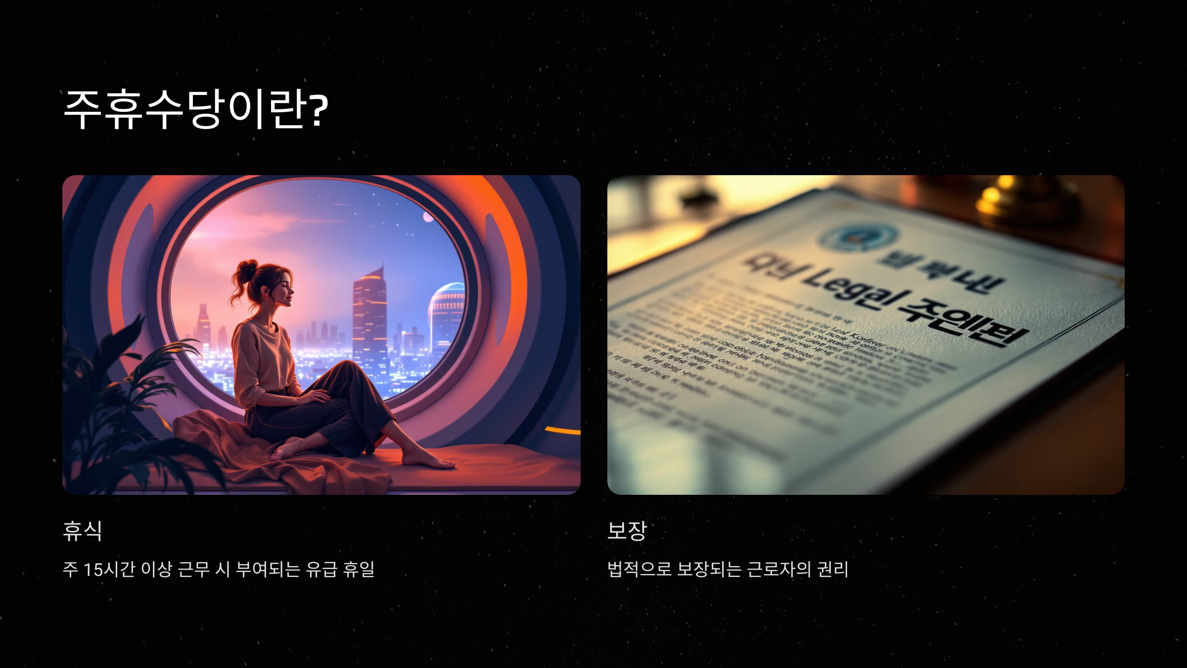 주휴수당이란?