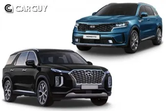 팰리세이드와 쏘렌토 비교, 하이브리드, 가격, 연비, 옵션_29