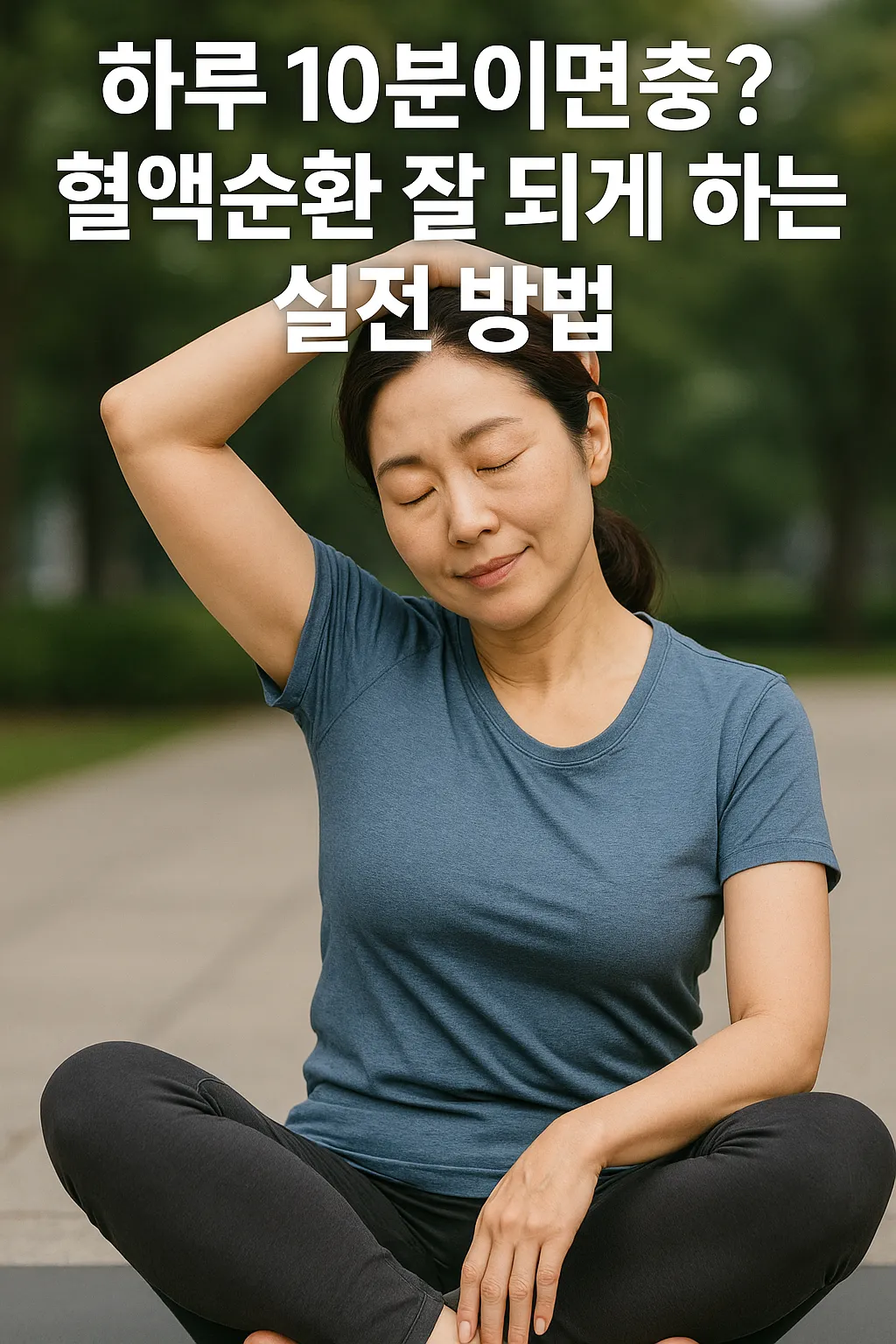 하루 10분이면 충분 혈액순환 잘 되게 하는 실전 방법