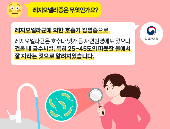 냉방병으로 오해하기 쉬운 레지오넬라증 예방방법