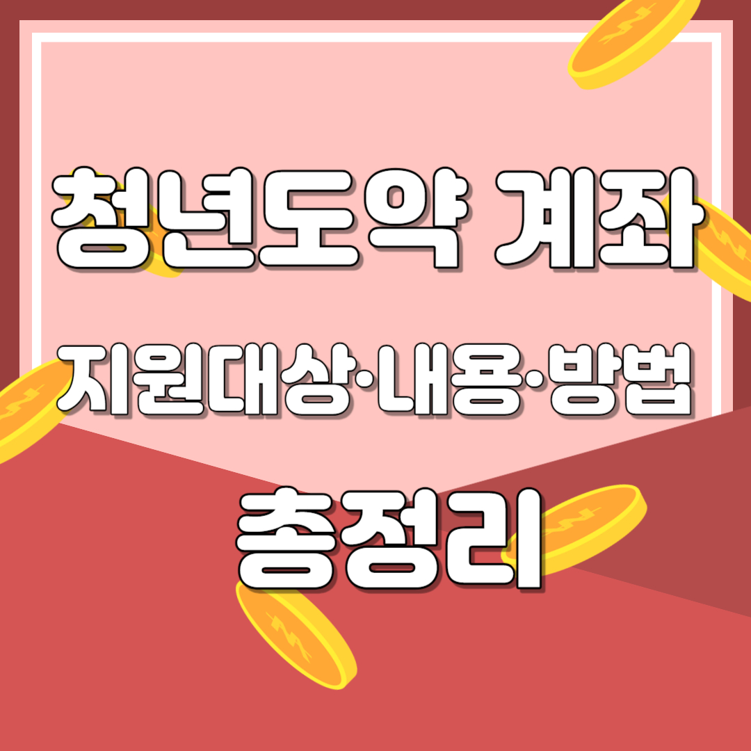 2023 청년도약계좌 지원대상 신청기간 신청방법