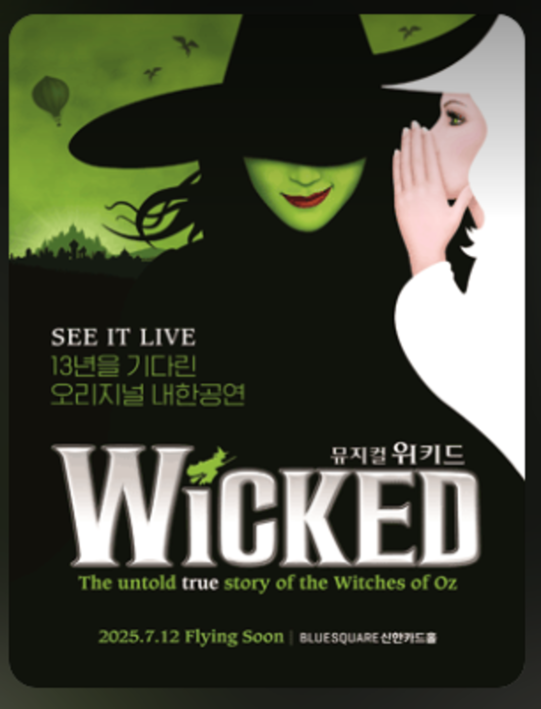 뮤지컬 〈위키드〉 내한공연(WICKED The Musical)