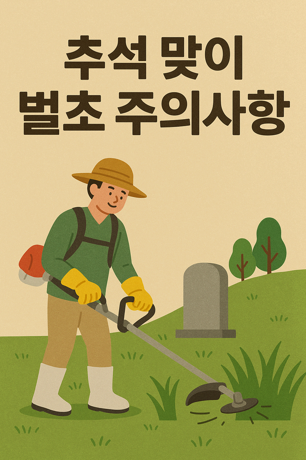 추석 벌초 가기 전 꼭 확인하세요! 놓치면 후회할 주의사항 총정리
