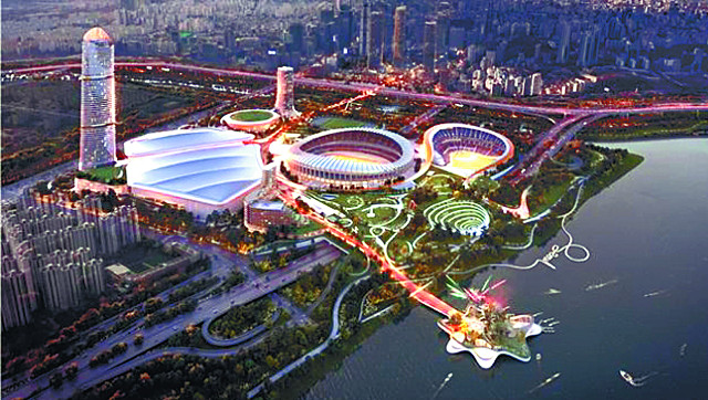 잠실 마이스단지 조감도 사진