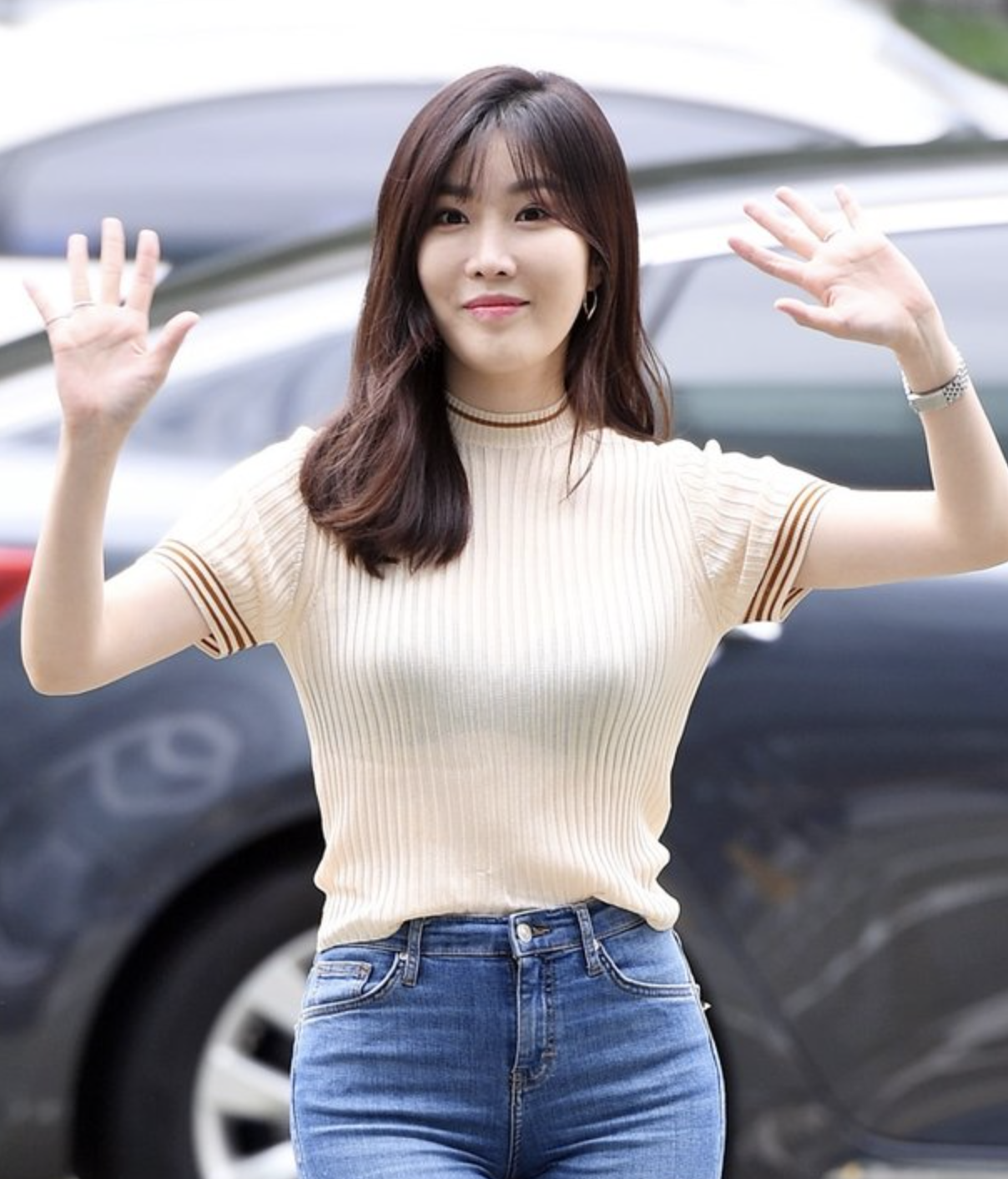 이해리 사복 패션