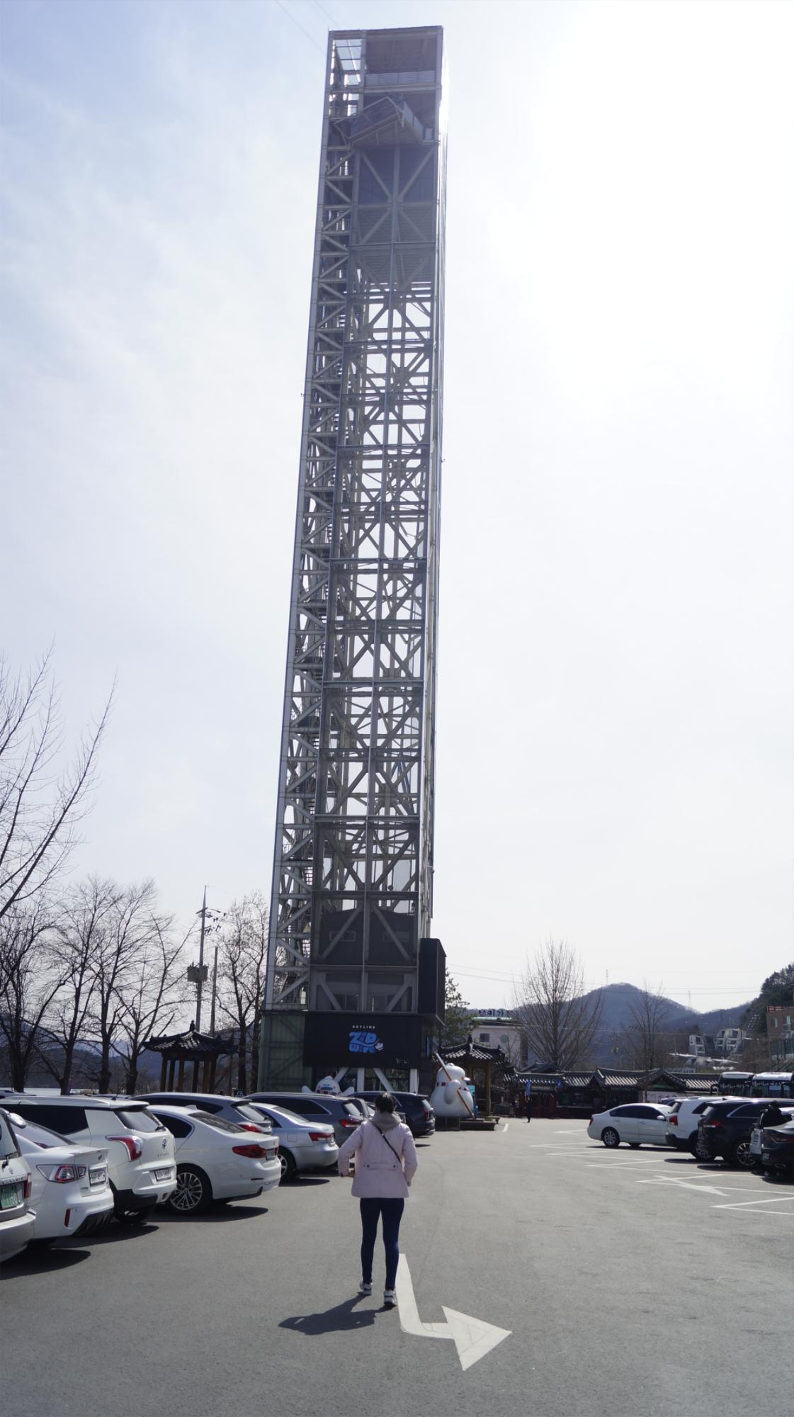 오랜만에 가본 남이섬 스카이라인 짚와이어 타고 즐기기