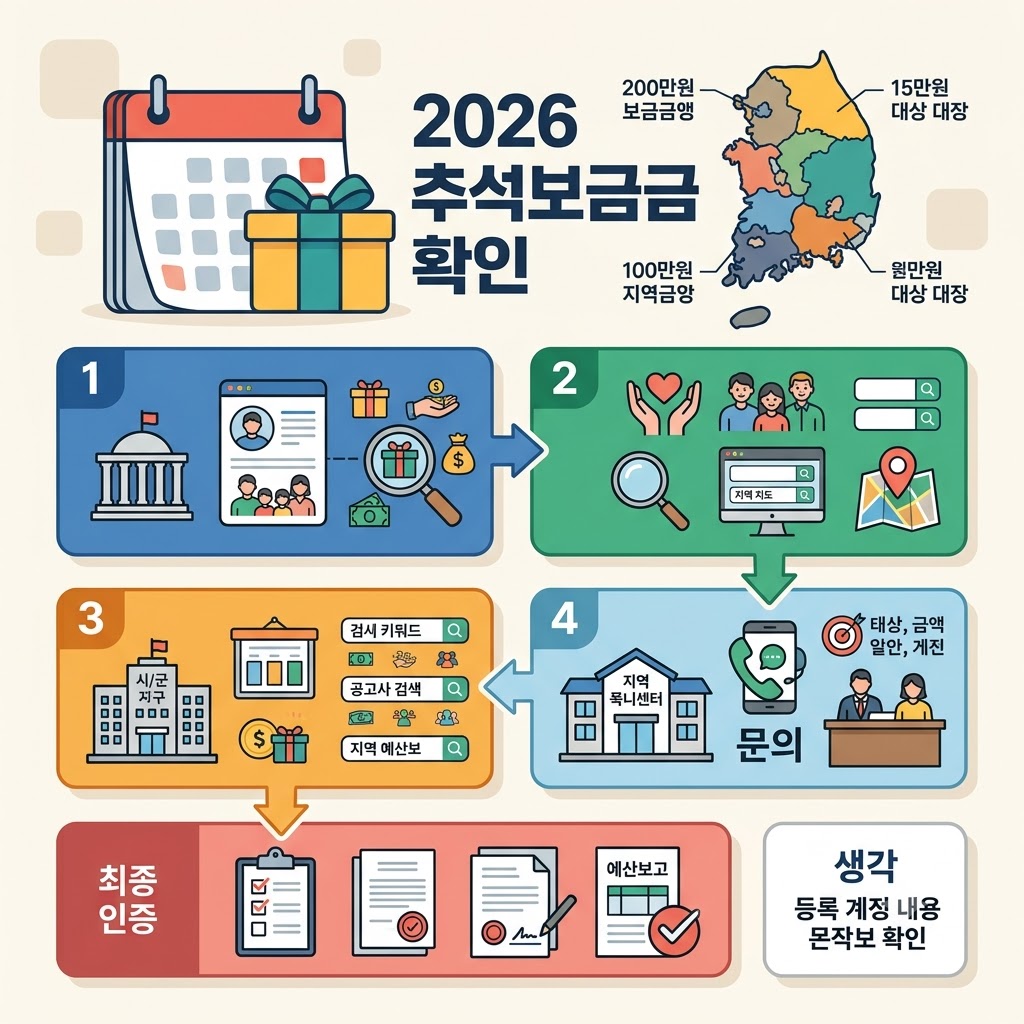 지역 지원금 확인