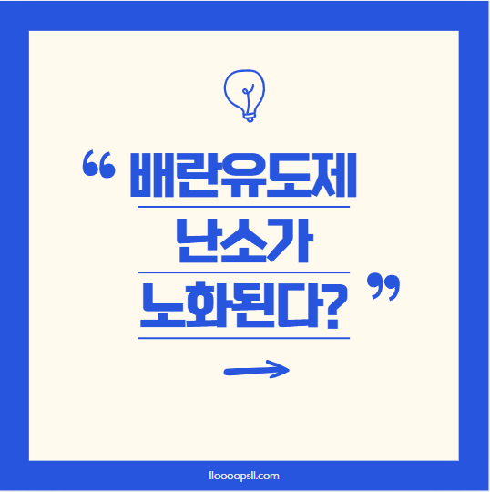 배란유도제를 사용하면 난소가 늙는다던데? (클로미펜 시트레이트, 레트로졸 등)