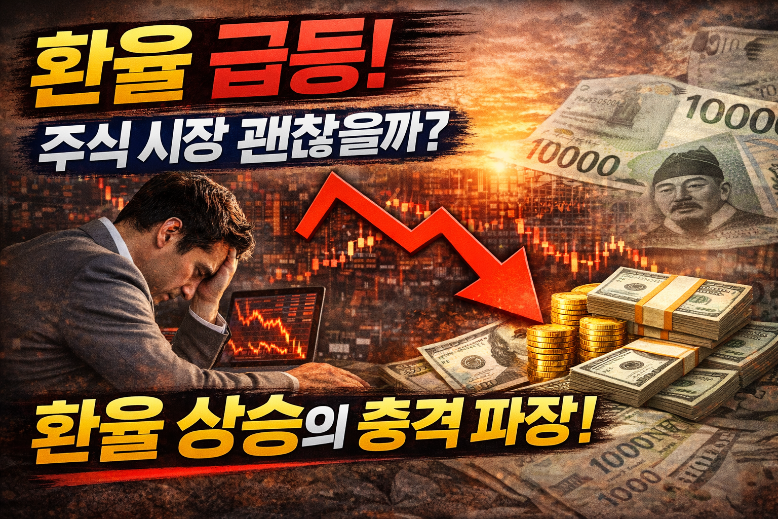 환율 상승하면 주식시장은 어떻게 될까? 초보 투자자가 꼭 알아야 할 핵심 관계