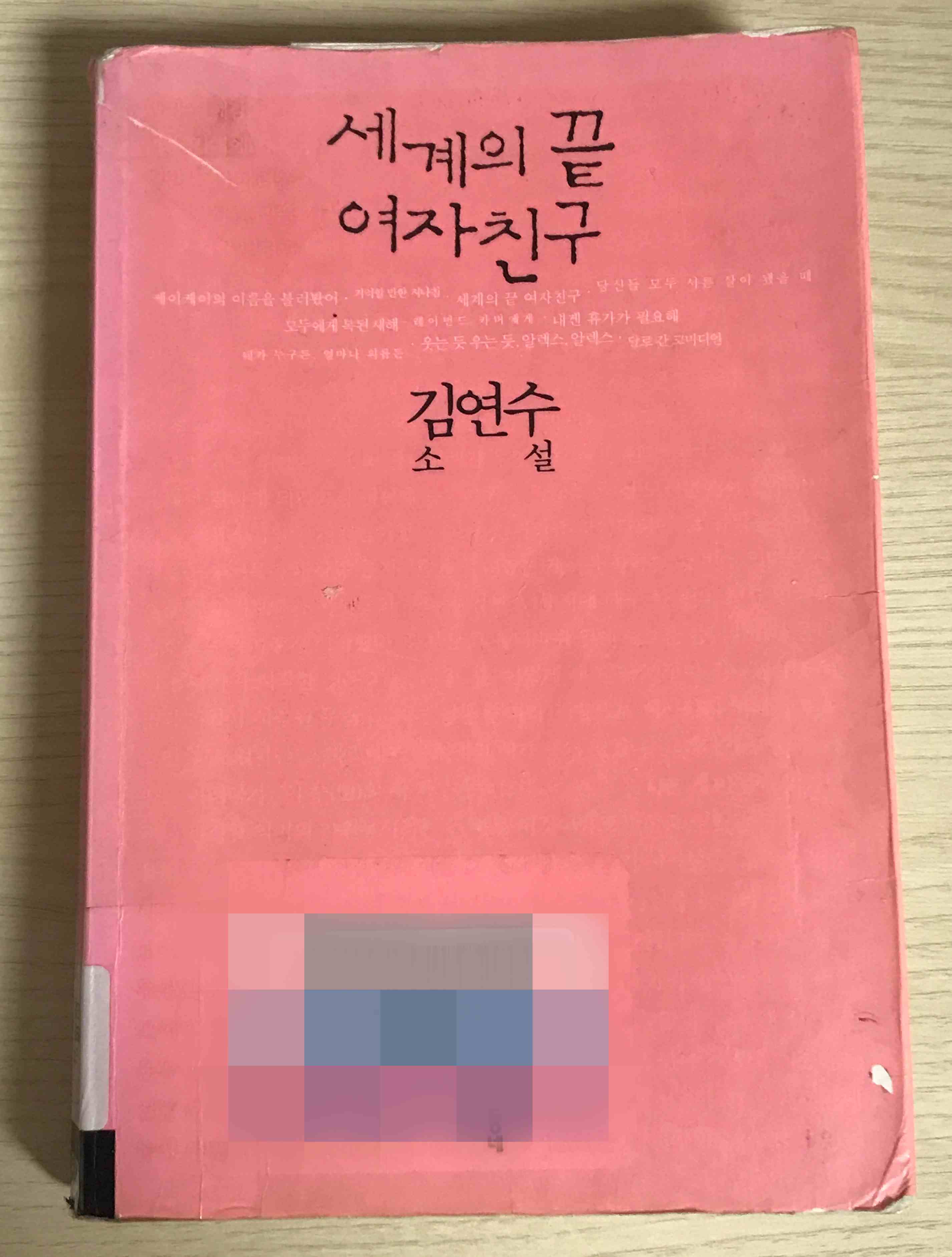 세계의 끝 여자친구 표지